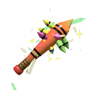 Crayon Spiked Bat
