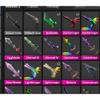 Whole mm2 inv (click to see more of the inv, there is some more halloween as well)