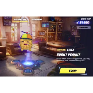 Burnt Peanut Sprite Fortnite