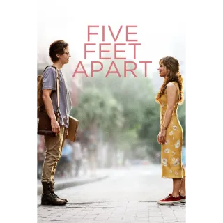 Five Feet Apart - Instant Download - HD - VUDU
