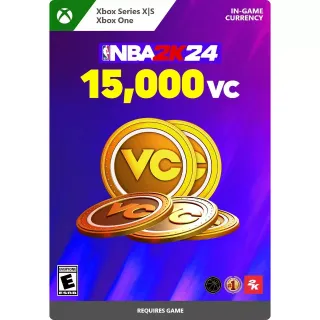 15000NBA 2K24: VIRTUAL CURRENCY - US -XBOX SERIES X|S/XBOX ONE