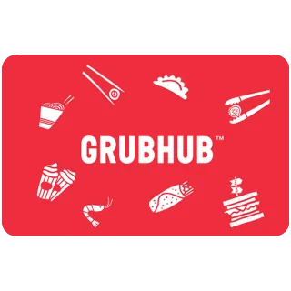 $50.00 GrubHub  - US - INSTANT DELIVERY