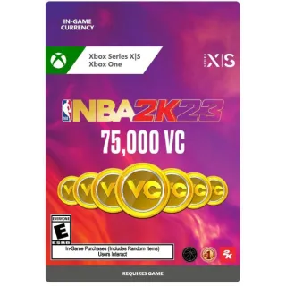NBA 2K23: 75,000 Virtual Currency (Xbos Series / Xbox One) - US - INSTANT DELIVERY
