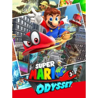 Super Mario Odyssey - US - Nintendo Switch - INSTANT DELIVERY