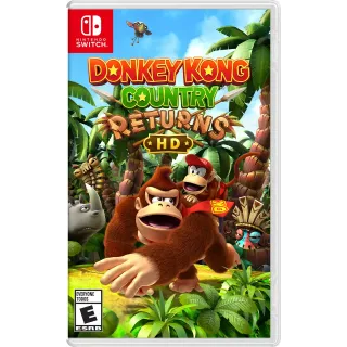 Donkey Kong Country Returns HD - US - INSTANT DELIVERY