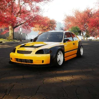 CarX Street C5 Civic Race Tune AWD