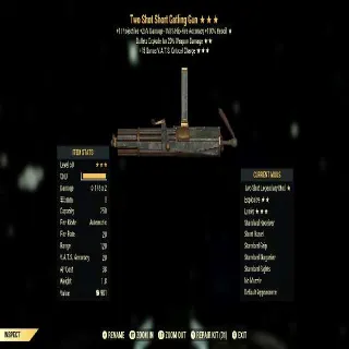 Weapon | TSE15v Gatling Gun