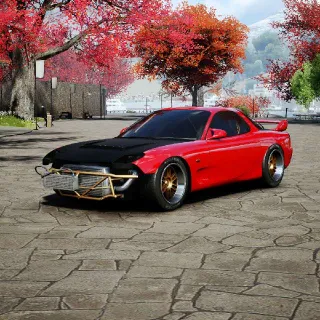 CarX Street C4 RX7 FD Gymkhana Tune AWD