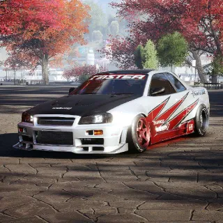 CarX Street C6 R34 Drift Tune RWD