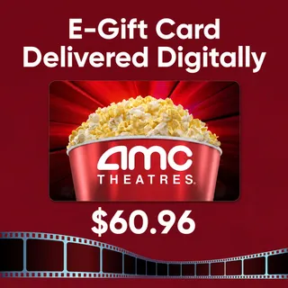 AMC Digital Gift Card $60.96 Balance
