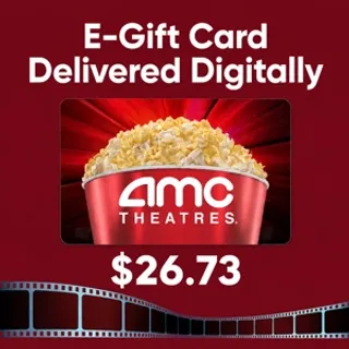 AMC Digital Gift Card $26.73 Balance