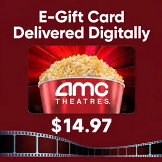 AMC Digital Gift Card $14.97 Balance