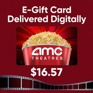AMC Digital Gift Card $16.57 Balance