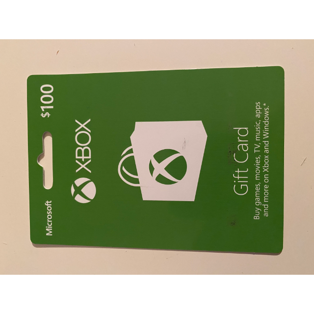 Unused free best sale xbox gift cards