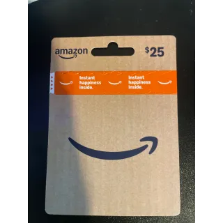 $25.00 USD Amazon