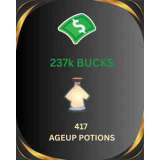 237k bucks 417 Ageup