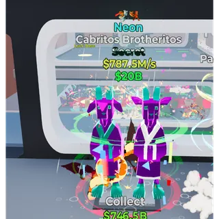 Cabritos Brotheritos Neon - Fortnite Steal The Brainrot