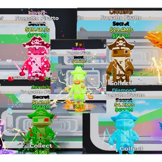 5x FROGATTO PIRATTO - Fortnite Steal The Brainrot