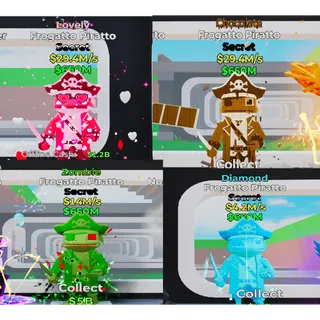 4x FROGATTO PIRATTO - Fortnite Steal The Brainrot