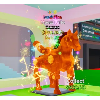 Meccavallo Ice & Fire - Fortnite Steal The Brainrot
