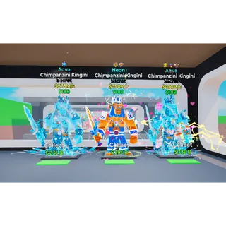 Chimpanzini Kingini x3 Bundle