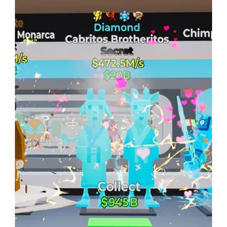 Cabritos Brotheritos Diamond 4 traits - Fortnite Steal The Brainrot