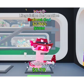 Lovely Linguicine Serpentine - Fortnite Steal the brainrot