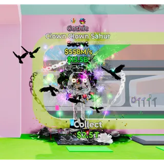 Clown Clown Sahur Gothic - Fortnite Steal The Brainrot