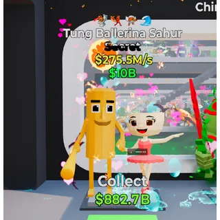 Tung Ballerina Sahur 4 traits *NEW* - Fortnite Steal The Brainrot