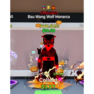 Bau Wang Wolf Monarca Darkness
