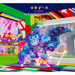 La Superior Combinacion Galaxy 5 traits 3.1B/s - Fortnite Steal The Brainrot