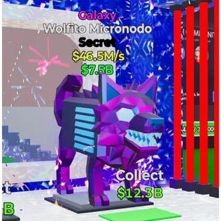 Wolfito Micronodo Galaxy - Fortnite Steal The Brainrot