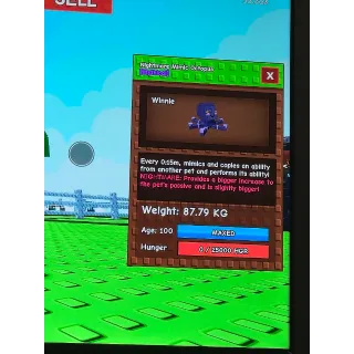 Nightmare mimic 15 sec no toy