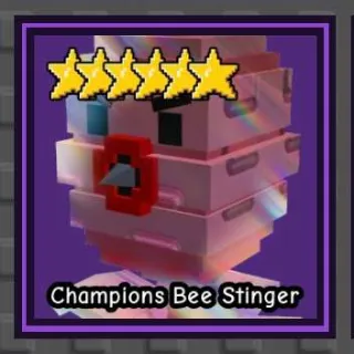 Champions Bee stinger