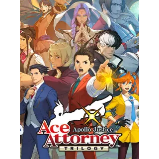 Apollo Justice: Ace Attorney Trilogy - PS4 EU KEY
