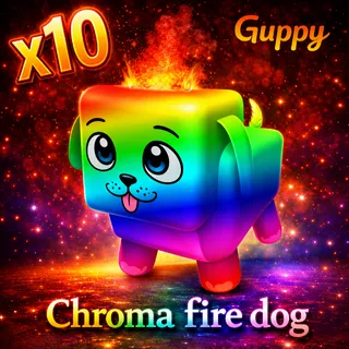 MM2: x10 Chroma fire dog bundle