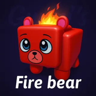 MM2: Fire bear (pet)