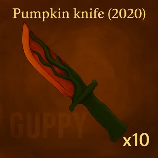 MM2: Pumpkin knife 2020 small bundle 