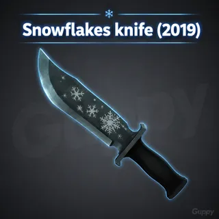 MM2: Snowflakes knife (2019)