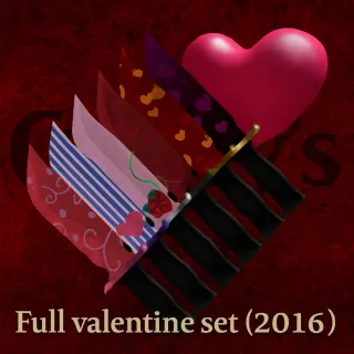 MM2: Full valentine set 2016