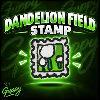 BSS: Dandelion field stamp