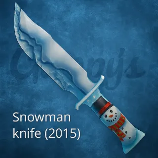 MM2: Snowman knife (2015)
