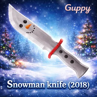 MM2: Snowman knife (2018)