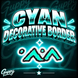BSS: Cyan decorative border