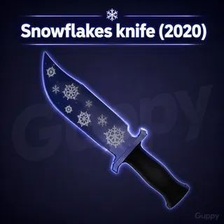 MM2: Snowflakes knife (2020)