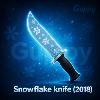 MM2: Snowflake knife (2018)