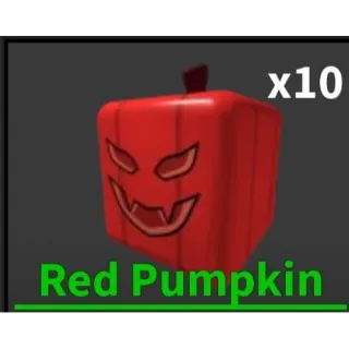 MM2: Red pumpkin 2019 small bundle (10)