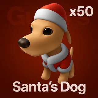 MM2: Santa dog big bundle (50)