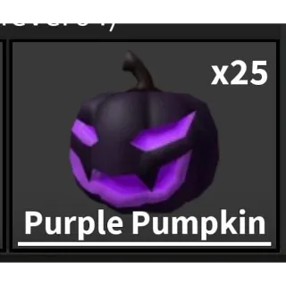 MM2: Purple pumpkin medium bundle (25)