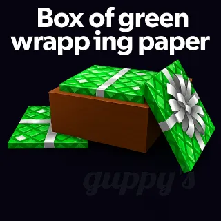 MM2: Box of green wrapping paper